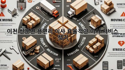 이천 신둔면 용면리 이사, 효율적인 이사 서비스 찾기
